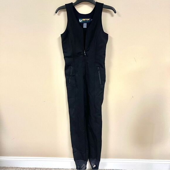 Vintage Eddie Bauer snow overalls zip up front Sz 6 - Picture 1 of 9